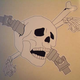 Illustration for article titled Life Imitates Art, or Something: Getcher Driveshaft-Through-Skull Warning Decals!